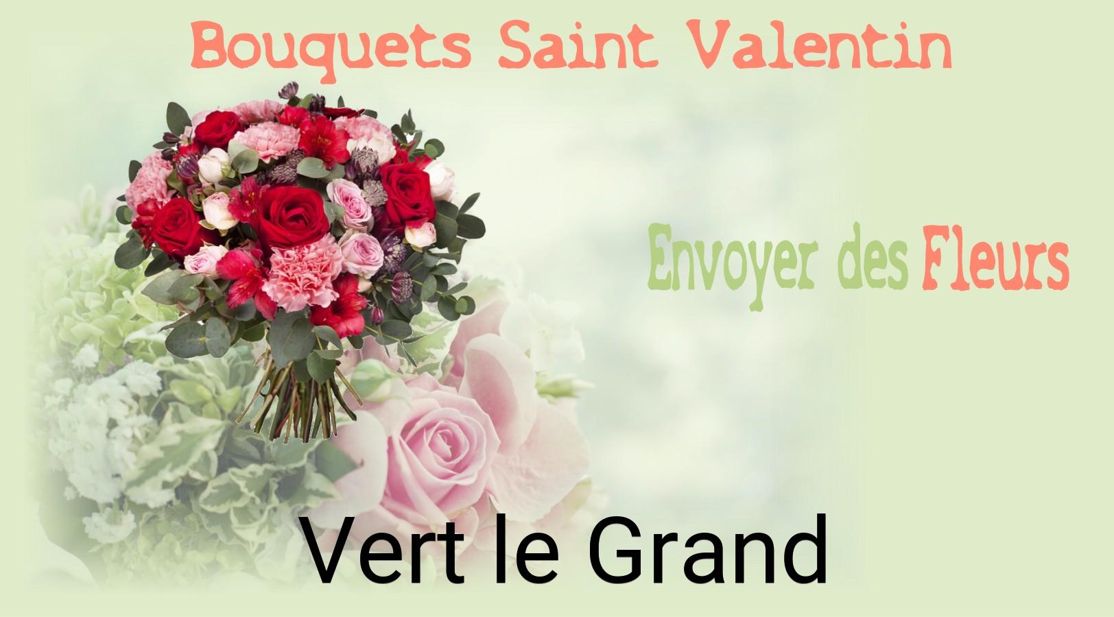 Roses de Saint-Valentin livrées à Vert-le-Grand